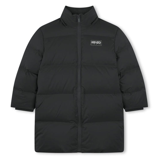 Kenzo Kids Logo Print Puffer Jacket