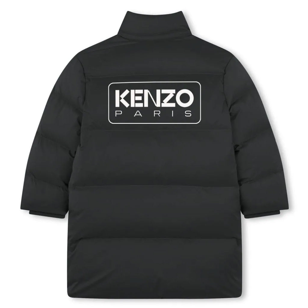 Kenzo Kids Logo Print Puffer Jacket