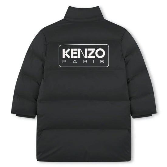 Kenzo Kids Logo Print Puffer Jacket