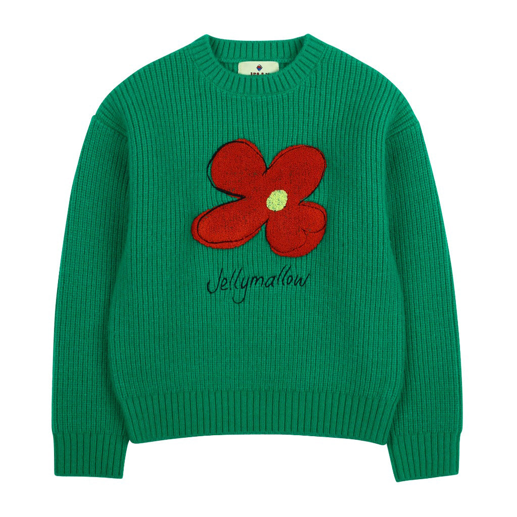 Jelly Mallow Jm Flower Sweater