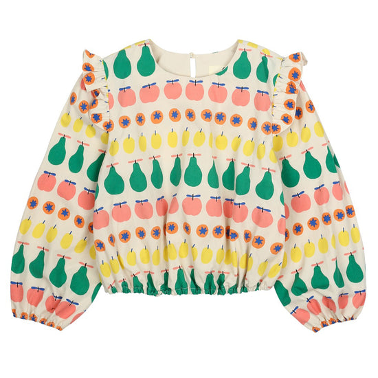 Fruit Shirring Blouse