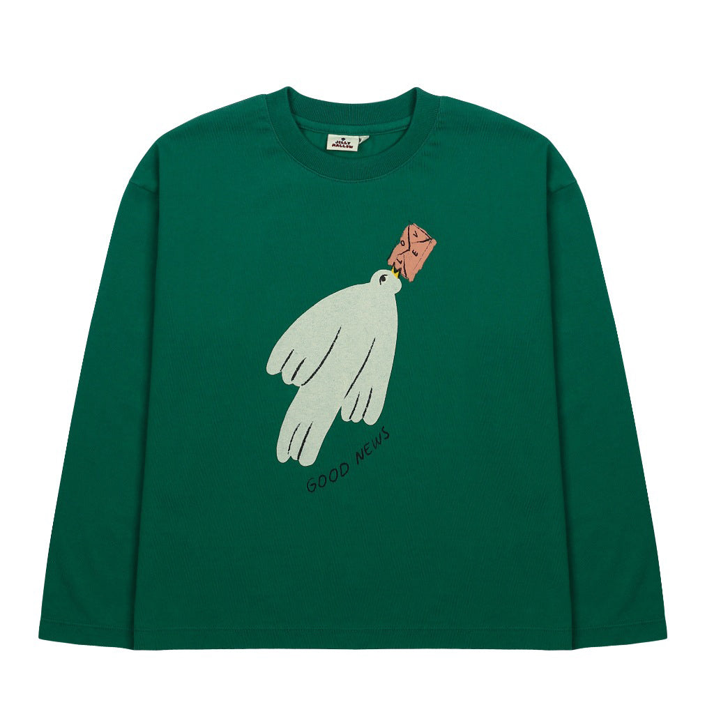 Jelly Mallow Bird Long Sleeve T-shirt