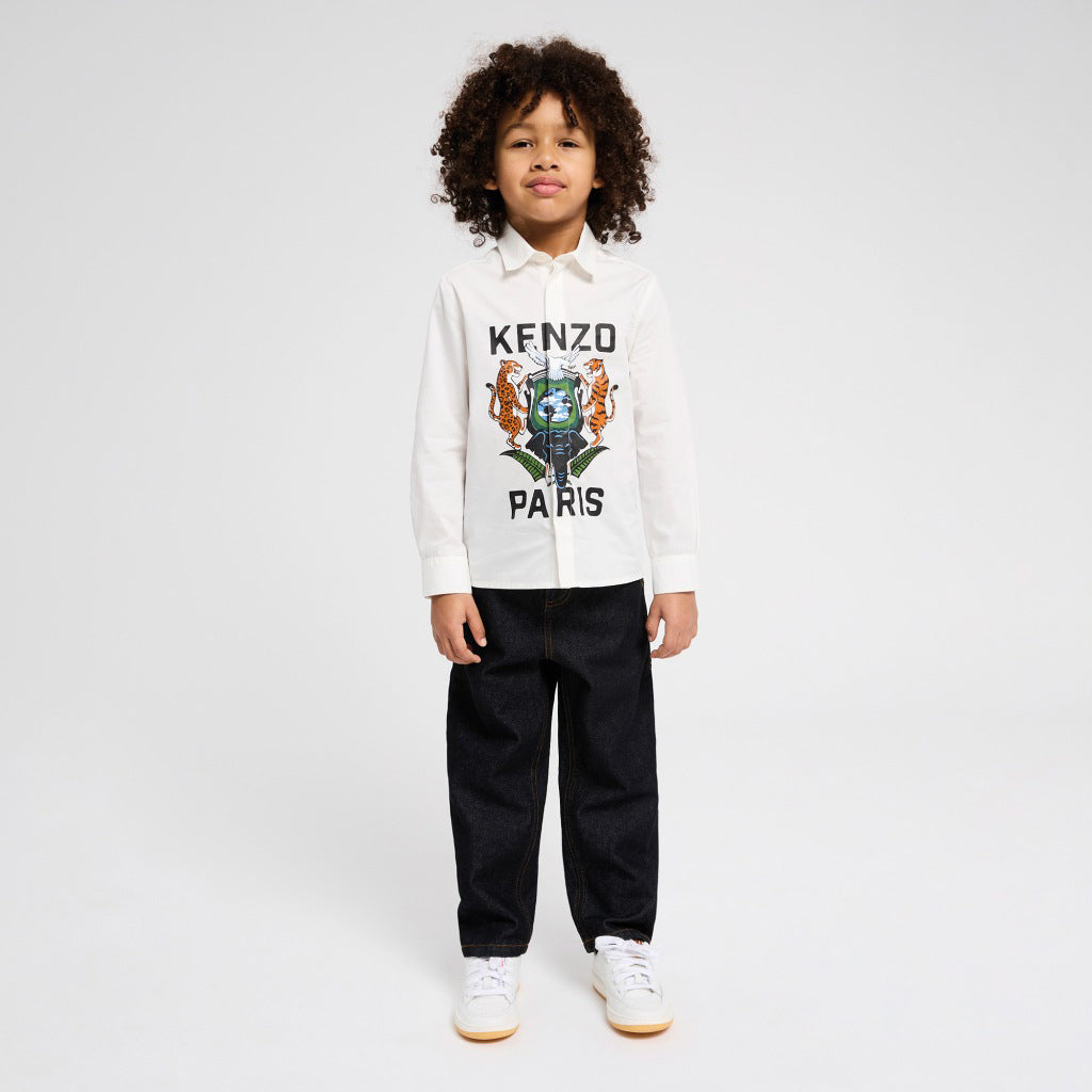 Kenzo Kids Denim Trousers