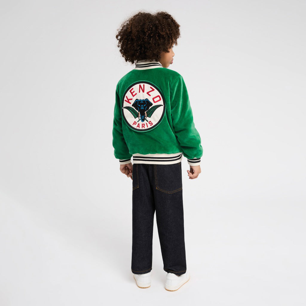 Kenzo Kids Velvet Bomber Jacket