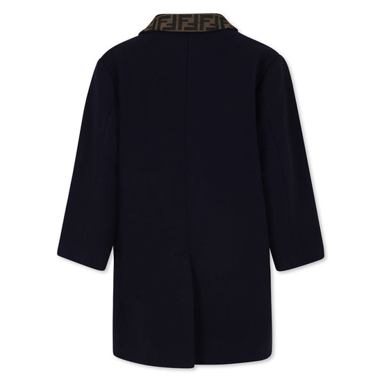 Fendi Kids Wool Cloth Coat