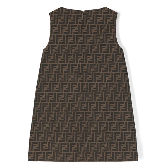 Load image into Gallery viewer, Fendi Kids FF Canvas Dress
