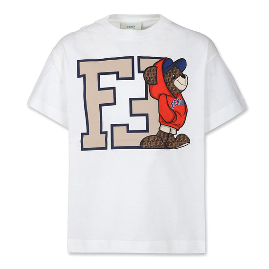 Fendi Kids Logo Graphic T-shirt