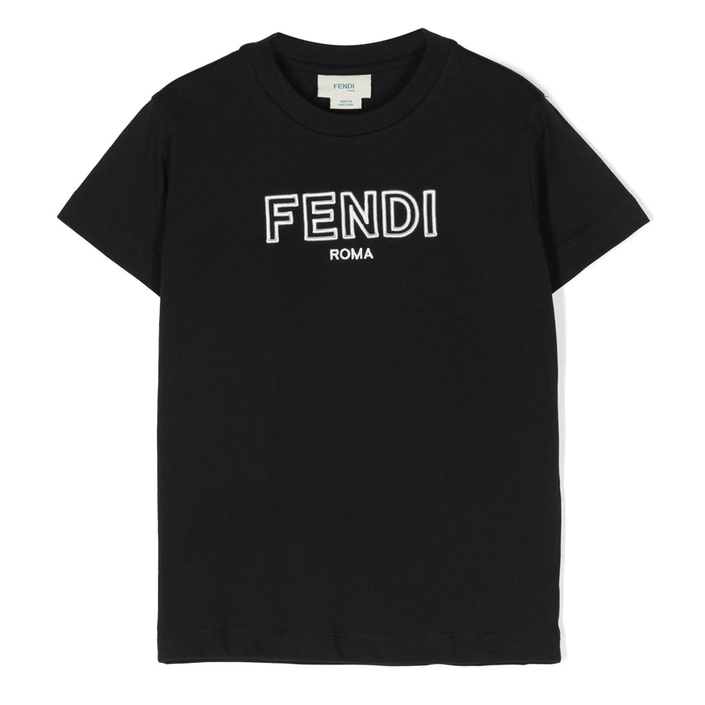 Fendi Kids Logo Graphic T-shirt
