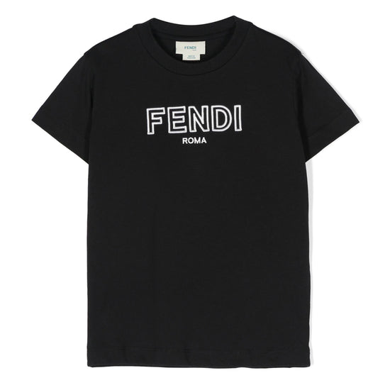 Fendi Kids Logo Graphic T-shirt