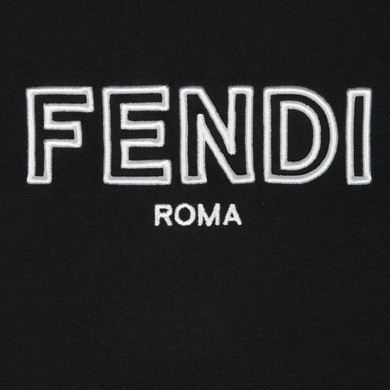 Fendi Kids Logo Graphic T-shirt