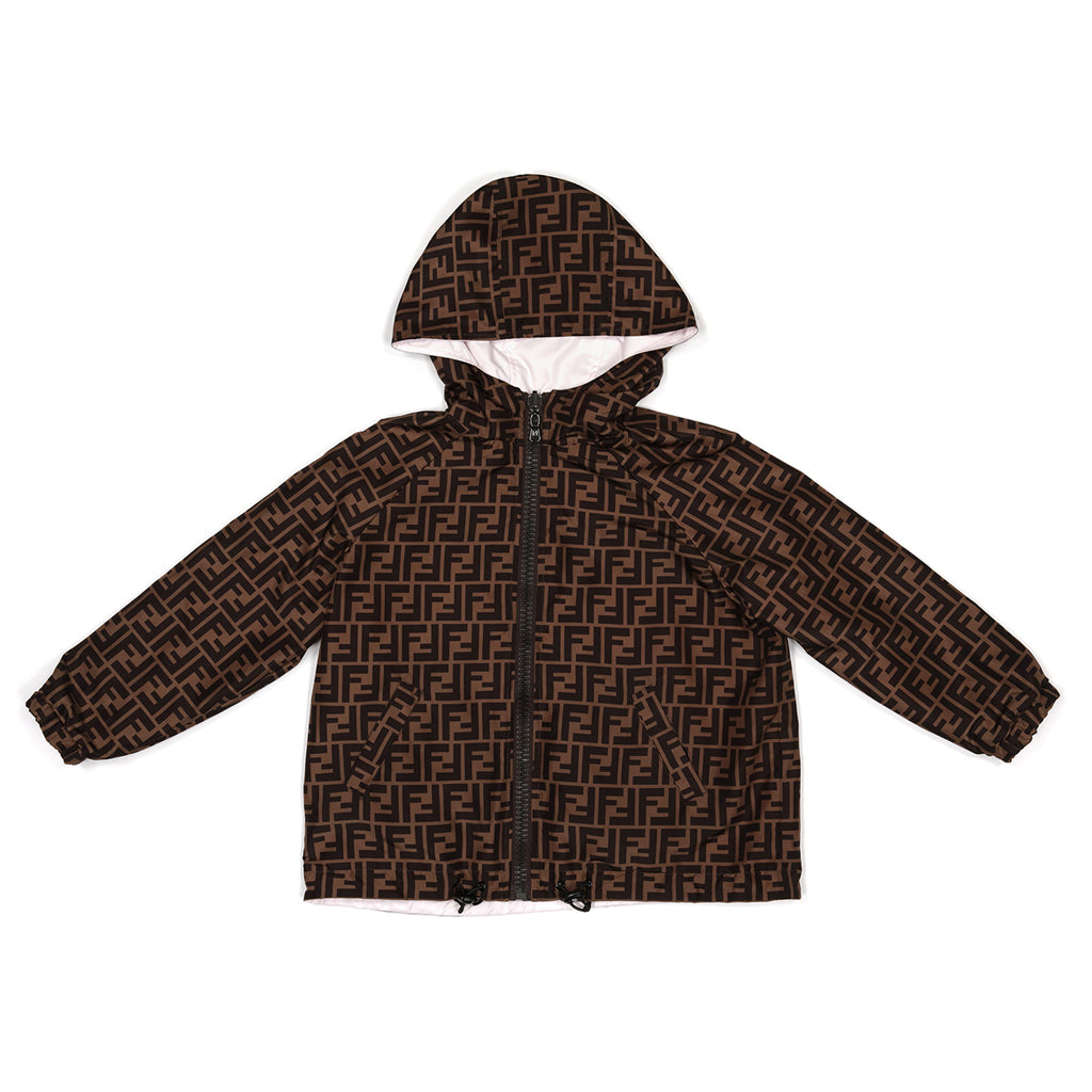Fendi Kids Nylon Windbreaker Jacket