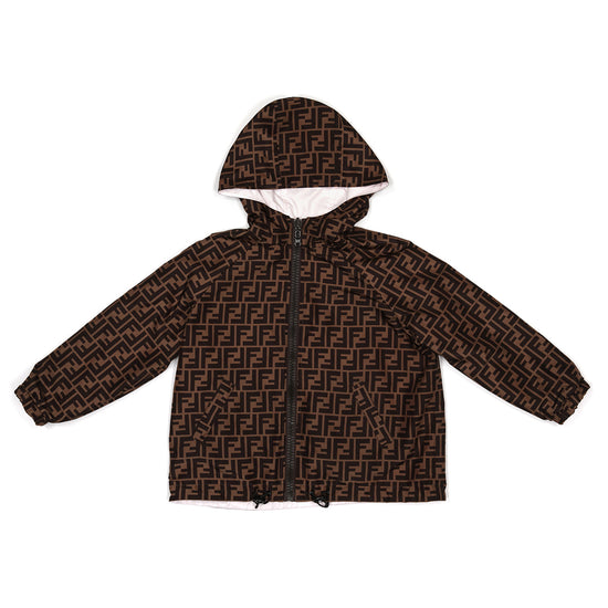 Fendi Kids Nylon Windbreaker Jacket