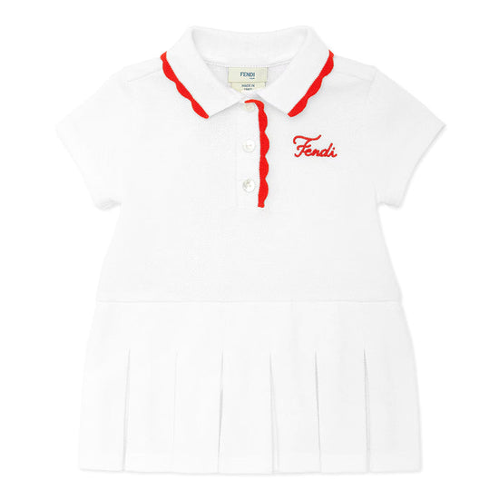 Cotton Pique Polo Dress