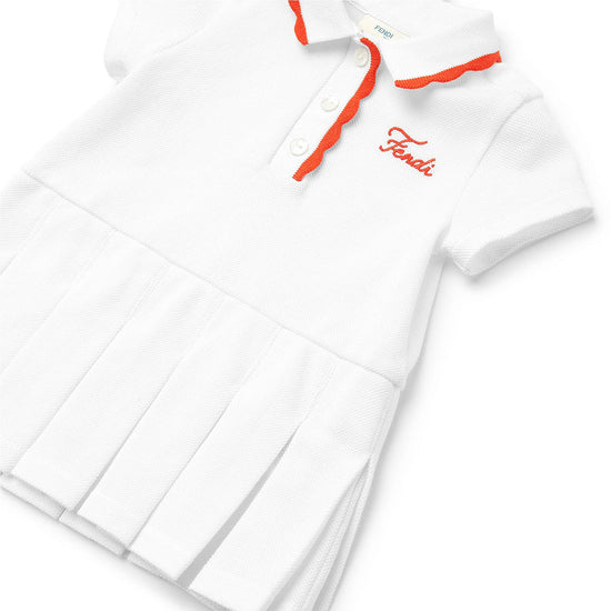 Cotton Pique Polo Dress