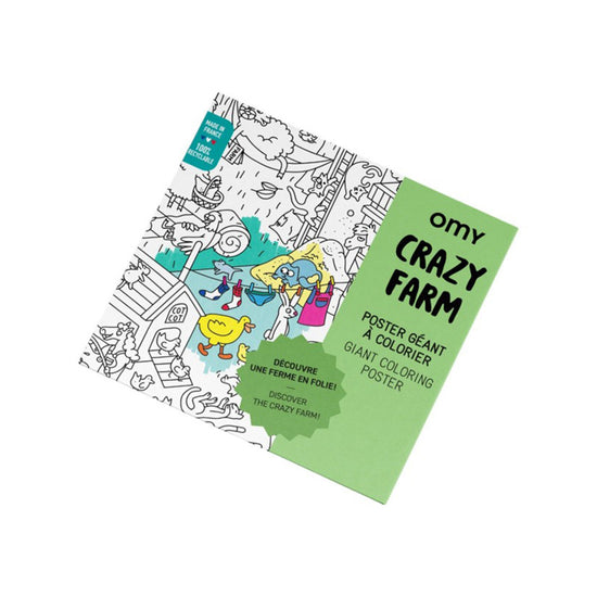 OMY Giant Colouring Poster – Farm