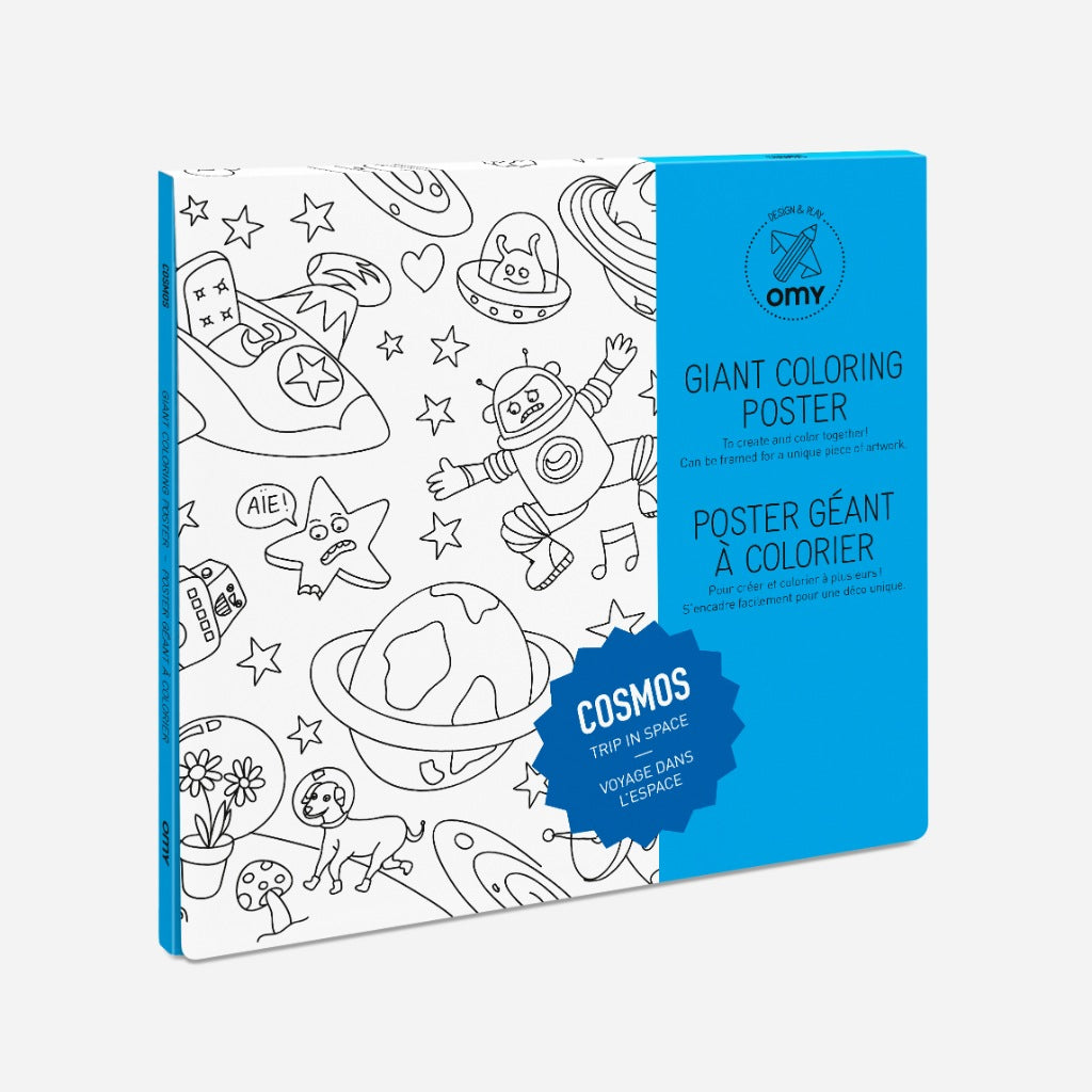 OMY Giant Coloring Poster – Cosmos (100 x 70CM)