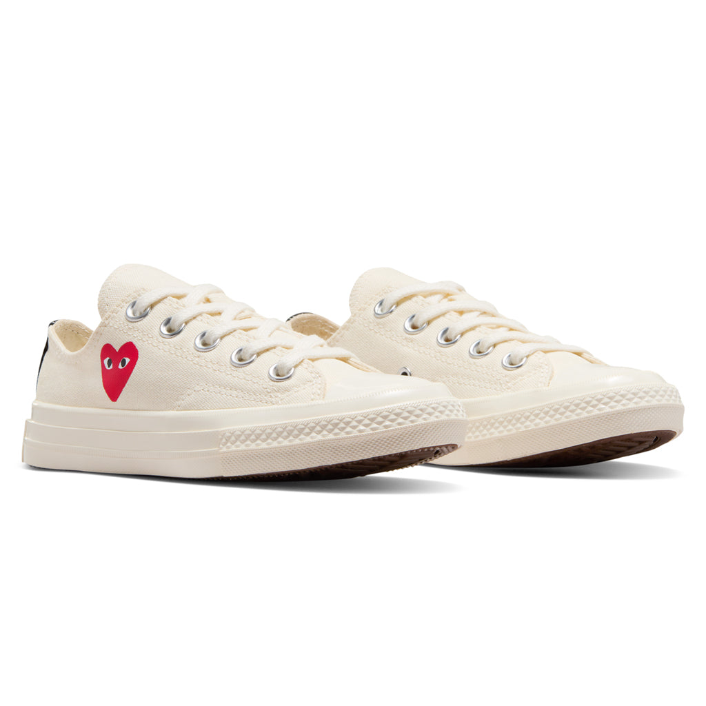 CDG PLAY x CONVERSE Kids Chuck Taylor '70 Little Red Heart - Low Top