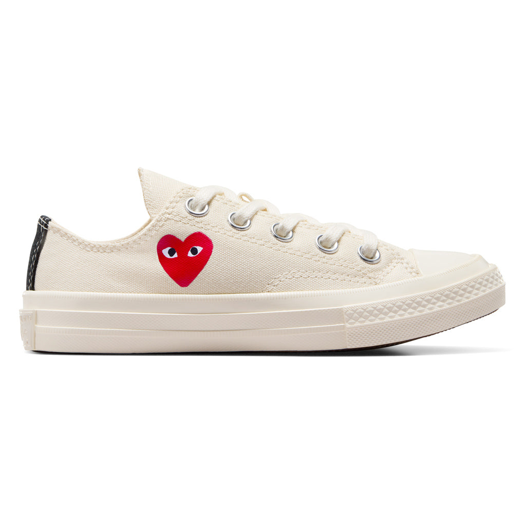 CDG PLAY x CONVERSE Kids Chuck Taylor '70 Little Red Heart - Low Top