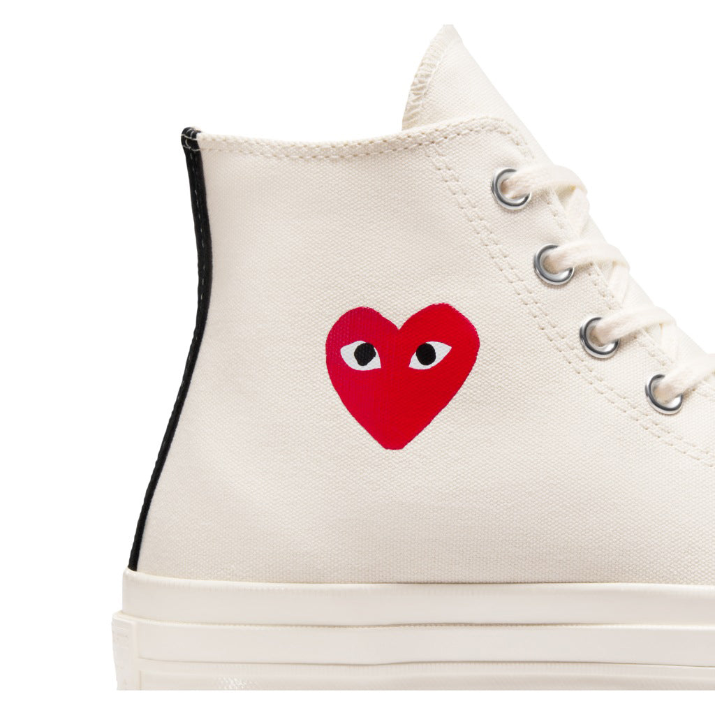 CDG PLAY x CONVERSE Kids Chuck Taylor '70 Little Red Heart - High Top