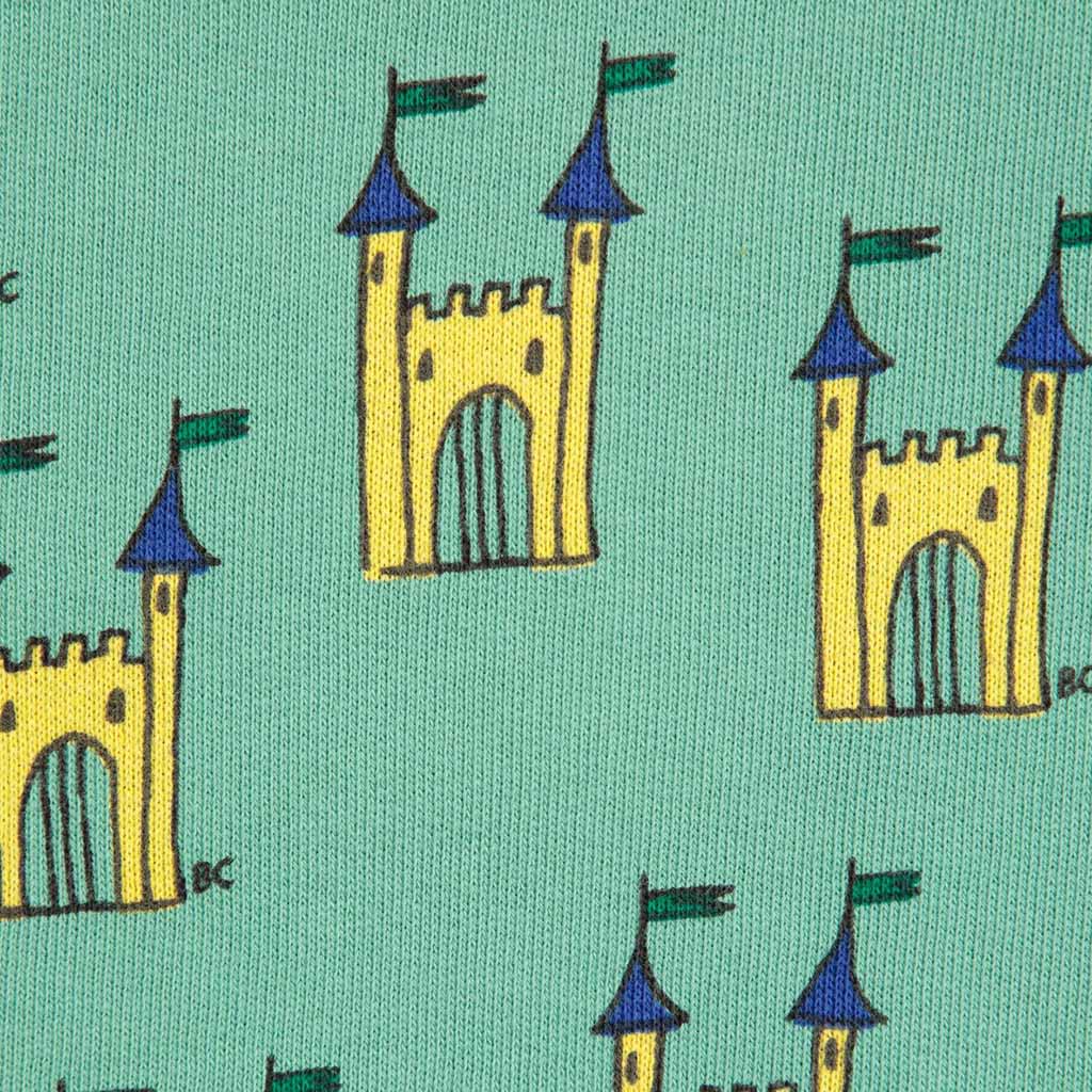 Bobo Choses Faraway Castle All Over Zipped Sweatshirt