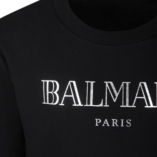 Balmain Kids Logo Sweatdress