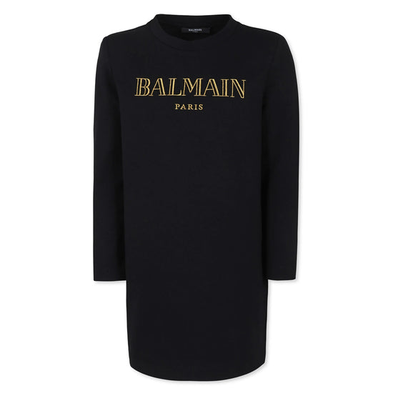 Balmain Kids Logo Dress
