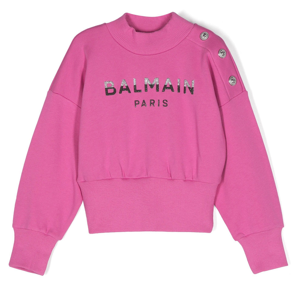 Balmain Kids Logo Sweatshirt