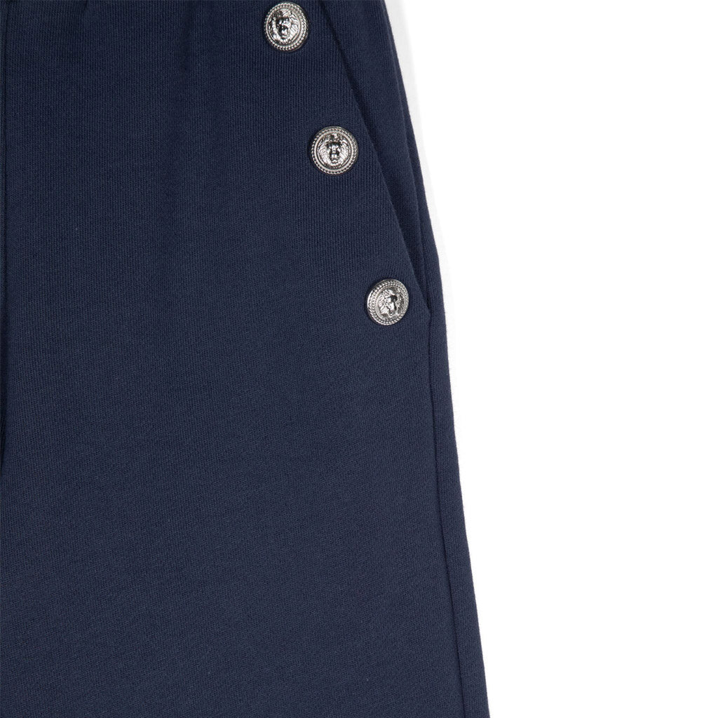 Balmain Kids Engraved Buttons Trousers