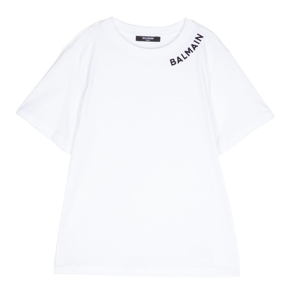 Logo Embroidered Cotton T-shirt