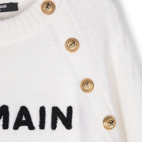 Balmain Kids Logo Sweater
