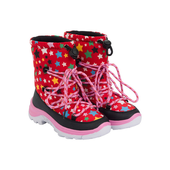 Stella McCartney Kids Star Print High Cut Snow Boots