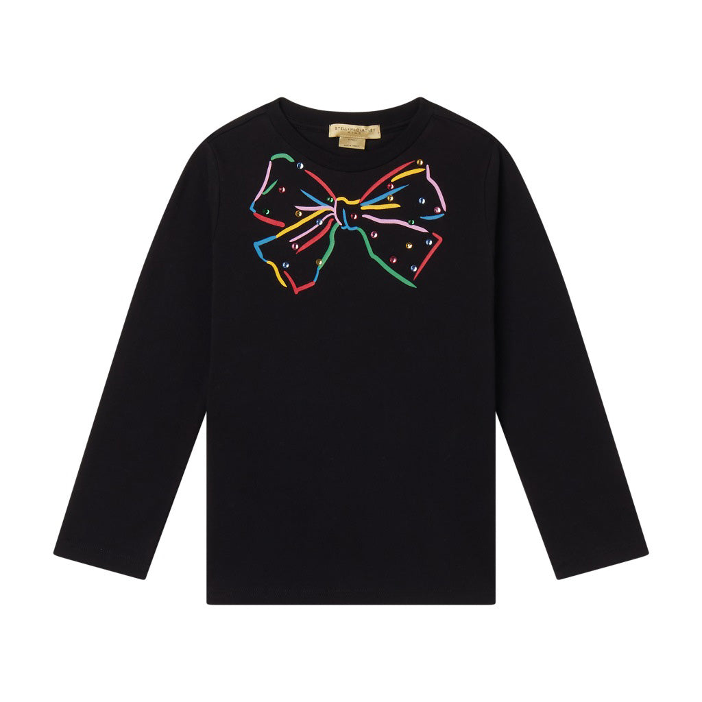 Ribbon Graphic Long-Sleeve T-shirt