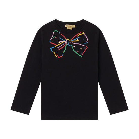 Ribbon Graphic Long-Sleeve T-shirt