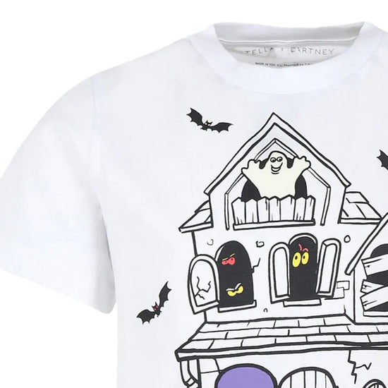 Stella McCartney Kids Halloween House T-shirt