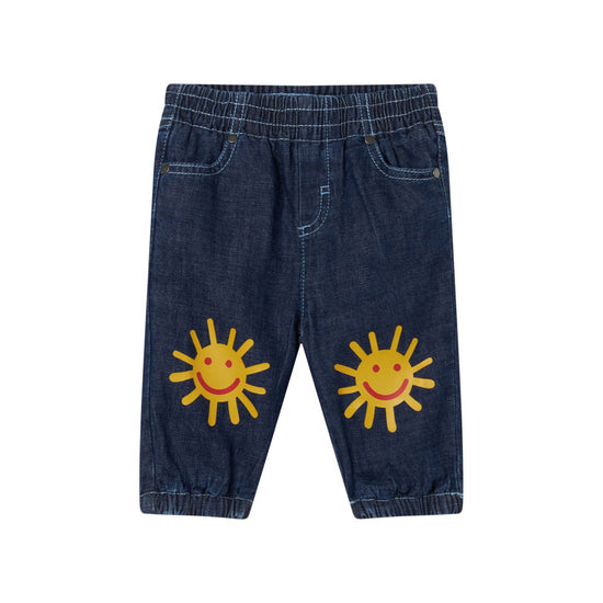 Stella McCartney Kids Farmyard Chambray Trousers