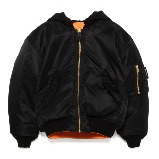 Vetements Kids Hooded Bomber Jacket