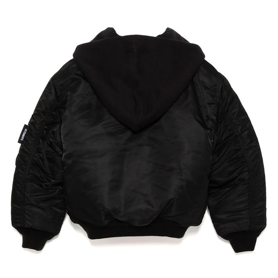 Vetements Kids Hooded Bomber Jacket