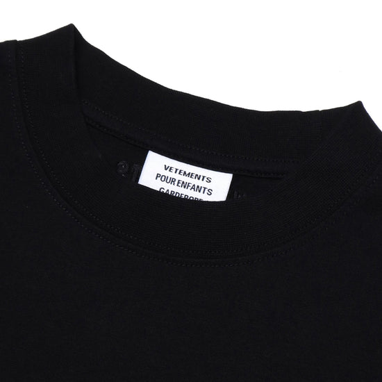 Vetements Kids Gothic Logo Longsleeves