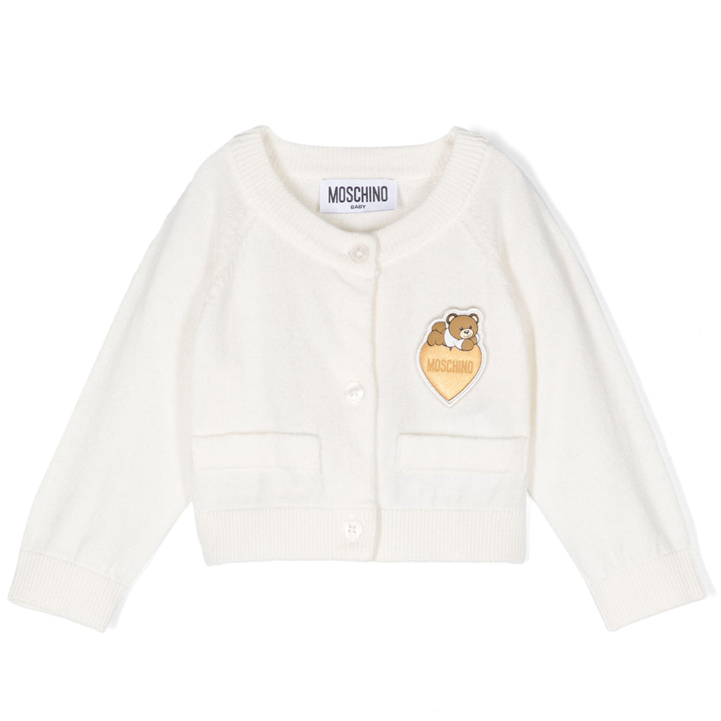 Moschino Kids Knitted Cardigan