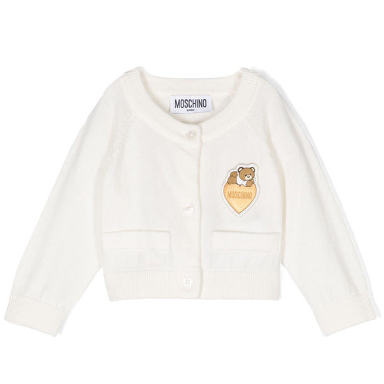 Moschino Kids Knitted Cardigan