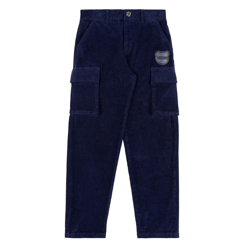 Moschino Kids Logo Cargo Jeans