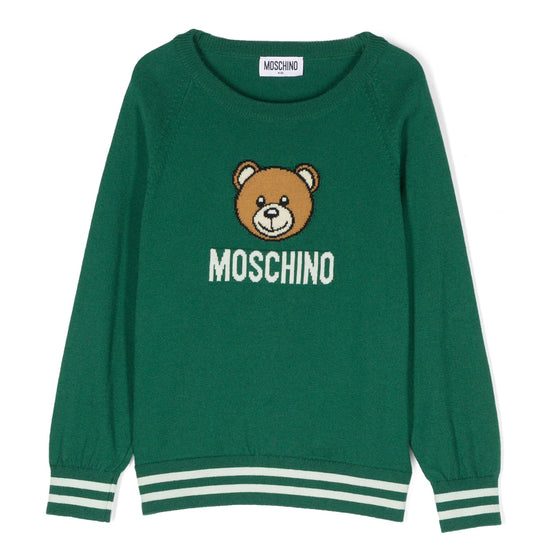 Bear Head Graphic Sweater