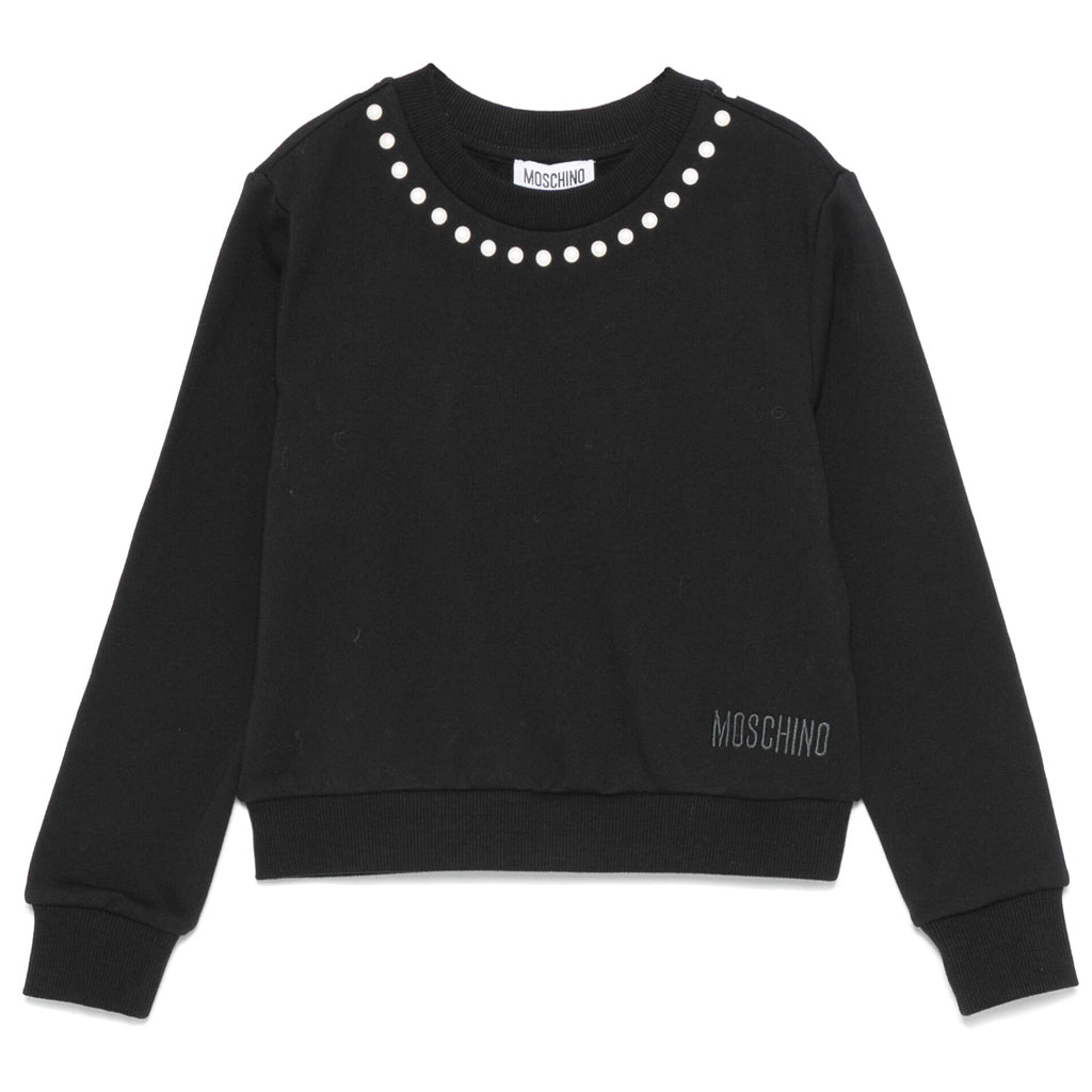 Moschino Kids Peace Logo Sweatshirt