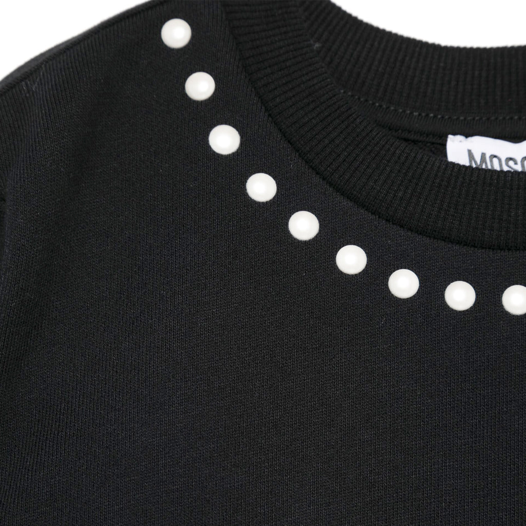 Moschino Kids Peace Logo Sweatshirt