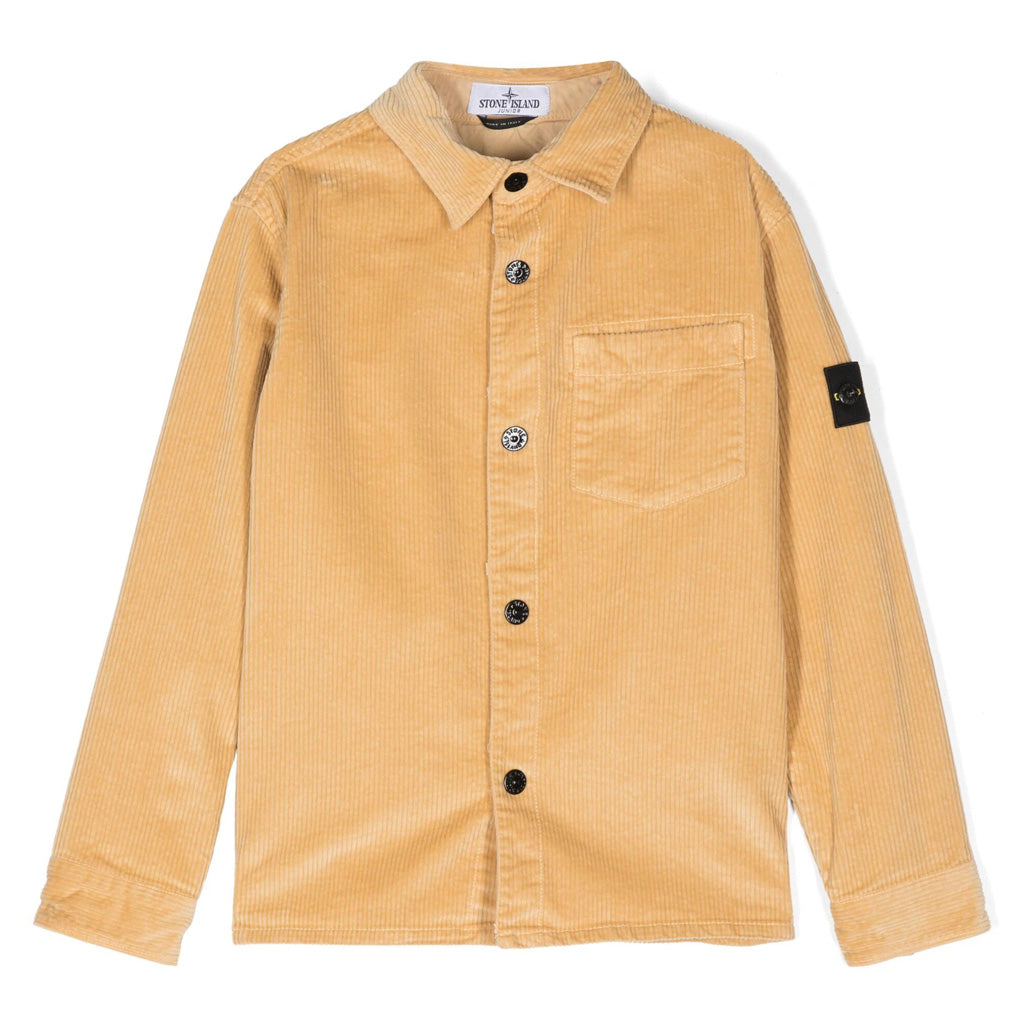 Stone Island Junior Corduroy Overshirt