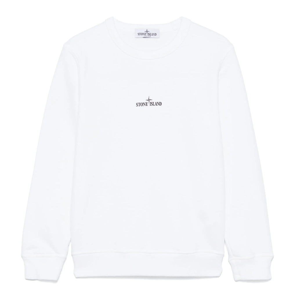 Stone Island Junior Logo Sweatshirt