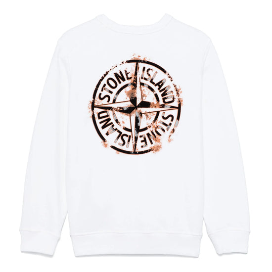 Stone Island Junior Logo Sweatshirt
