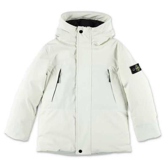 Stone Island Junior Parka Jacket With Primaloft-TC