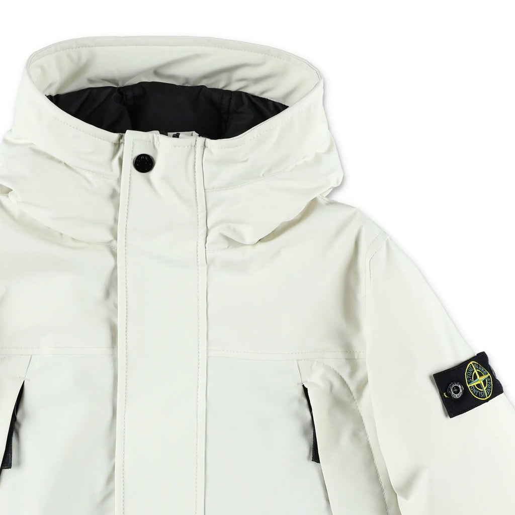 Stone Island Junior Parka Jacket With Primaloft-TC