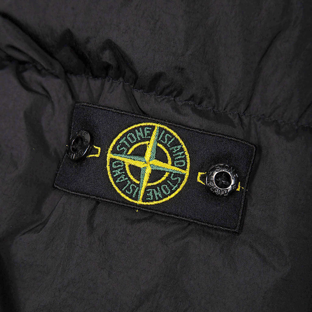 Stone Island Junior Crinkle Long Jacket
